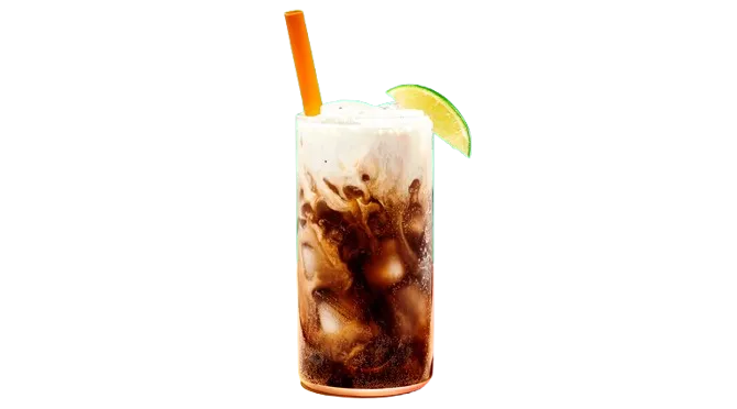 Slammin' Soda made with Dr Pepper